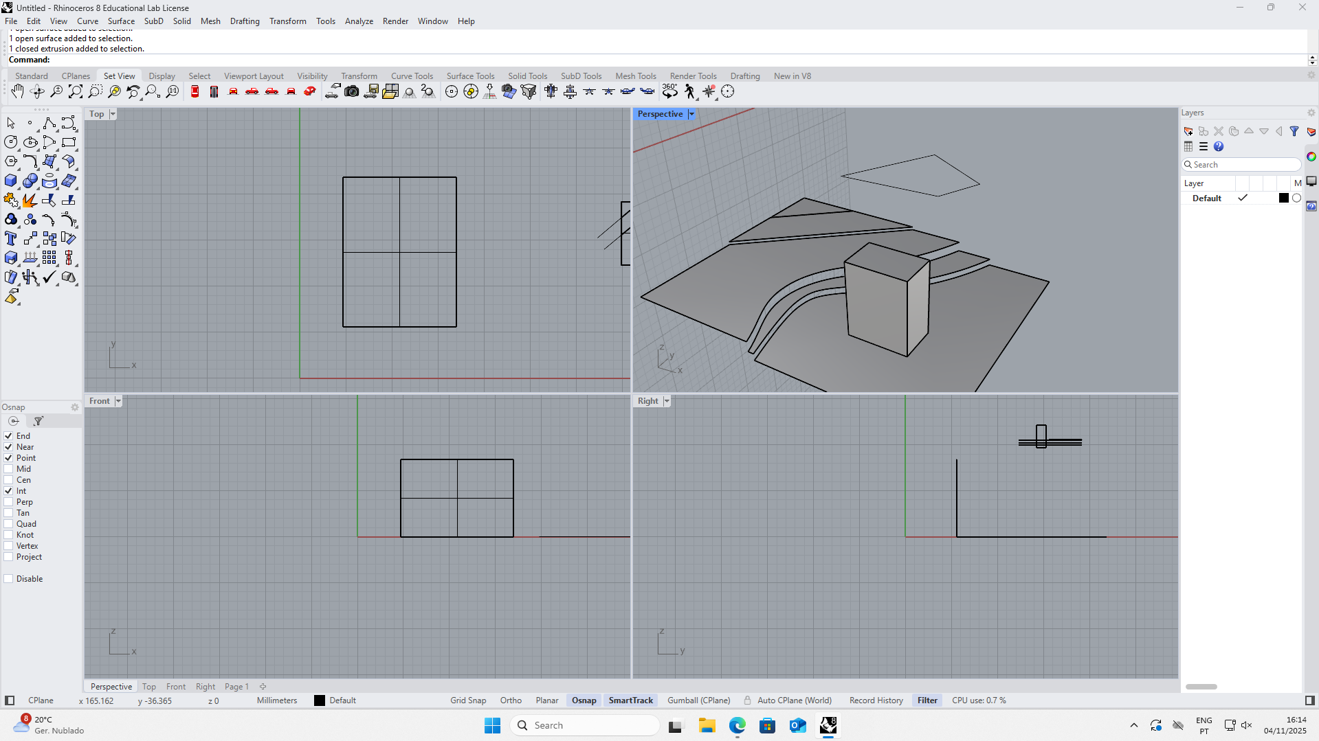 Screenshot da Semana 9